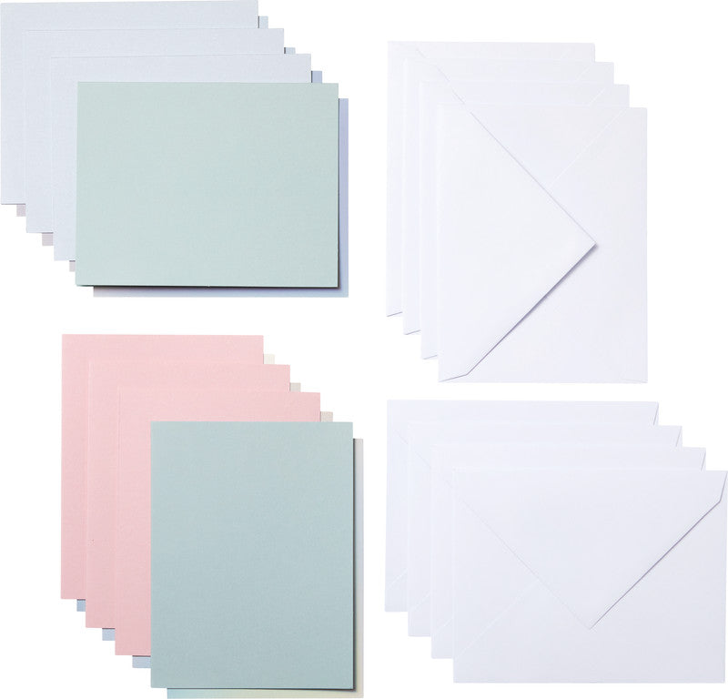 Cricut Klebekartenset – für Cricut Joy – 108 × 140 mm – sortiert – Set, 24-teilig