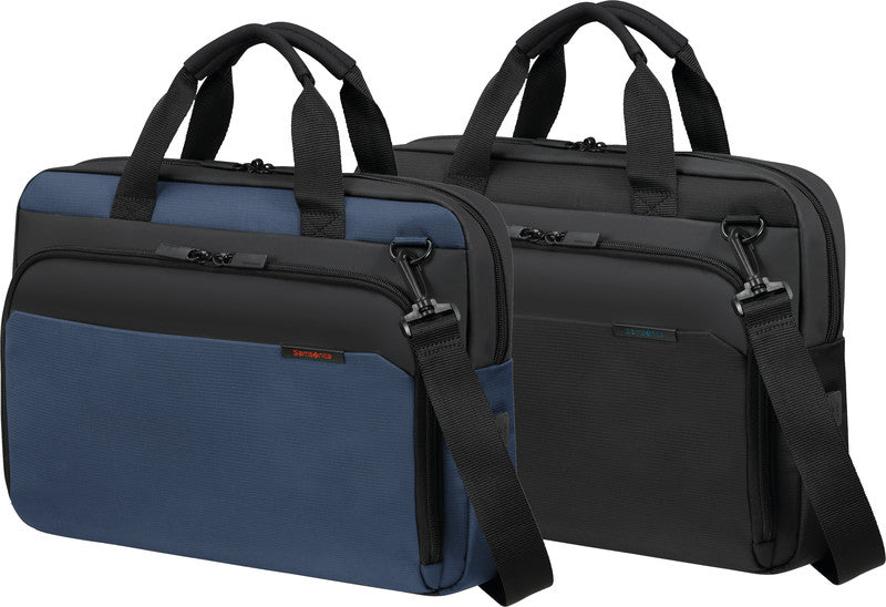 Samsonite Notebook-Tasche – für Notebooks bis 15,6", 12,5 l, Aufsteckfunktion, recyceltes PET (rPET), blau