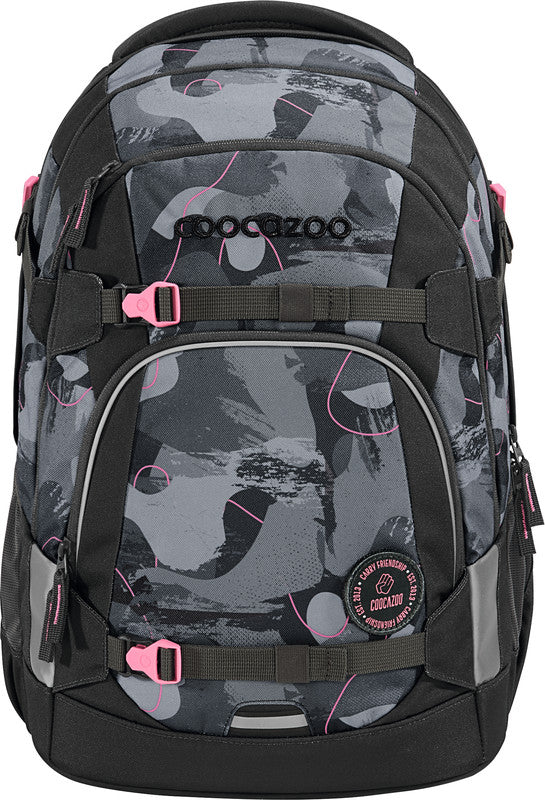 Coocazoo Rucksack Mate – Bubble Brush – 30 l – B 30,0 × H 44,0 × T 23,0 cm – recycelte Materialien