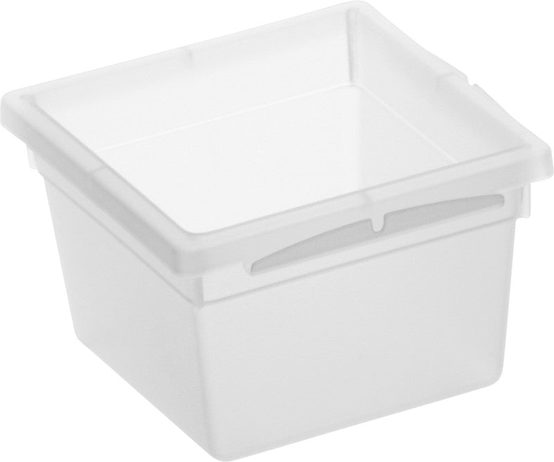 Rotho Ordnungssystem Basic – PP-Kunststoff, transparent, 8 × 5 × 8 cm – 1er-Pack