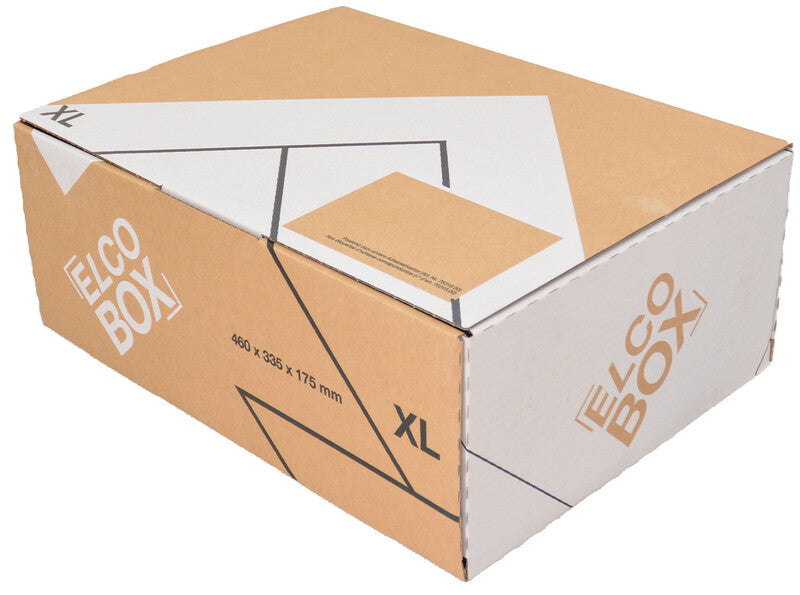 Elco Versandkarton, Braun – 460 × 335 × 175 mm