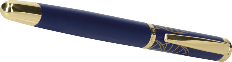 Belius Kugelschreiber – Blau, Aluminium