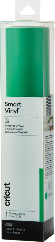 Cricut Vinylfolie matt – grün – 33 × 366 cm – für Cricut Schneideplotter Maker 3
