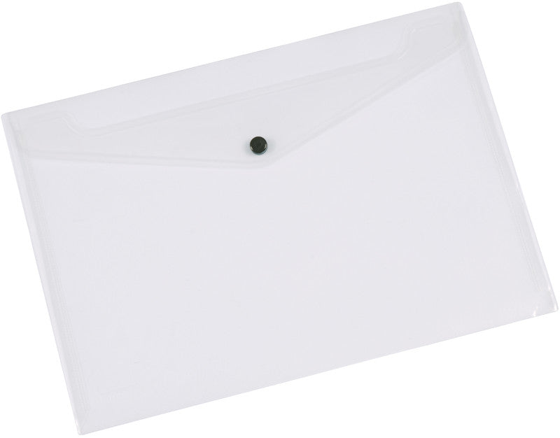 Q-connect Sichtmappe A5 – transparent, Kunststoff, 172 µm