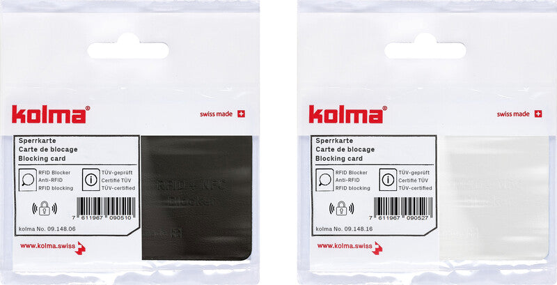 Kolma Sperrkarte ExtraSolid RFID – Kunststoff