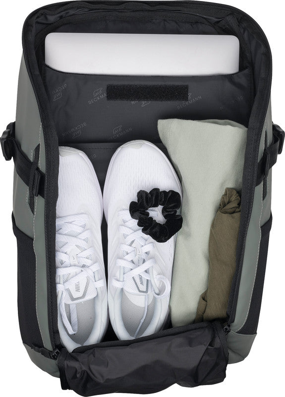Beckmann Street Go – Notebook-Rucksack – für 16"-Notebook, 26 l, rPET, grün