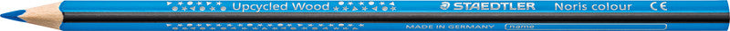 Staedtler Noris colour Upcycling Buntstifte – 12 Farben, im Kartonetui, dreikantig, PEFC