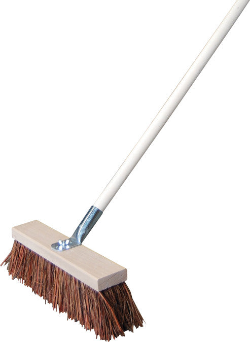 Noname Strassenbesen – 40 cm, mit Stiel 180 cm, Piassava