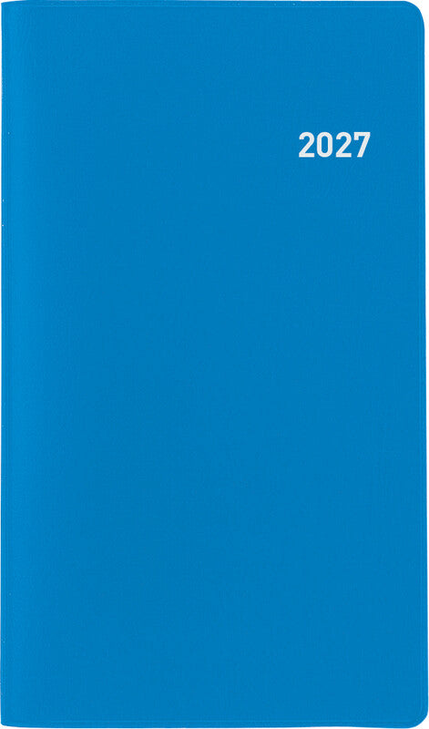 Biella Planer Bern Agenda – 1 Woche/1 Seite, geheftet, 8,7 × 15,3 cm, 2027, mehrsprachig