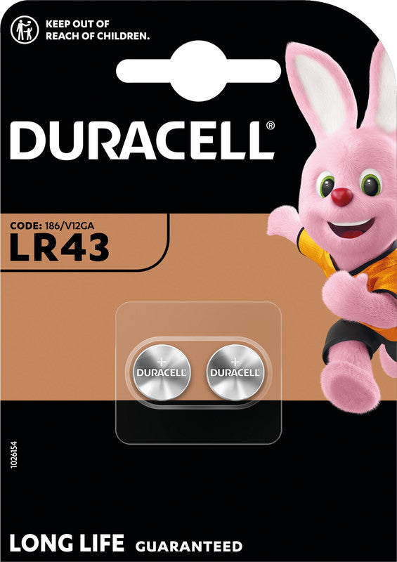 Duracell LR44 Batterie 1,5 V 105 mAh 0,16 Wh Alkaline