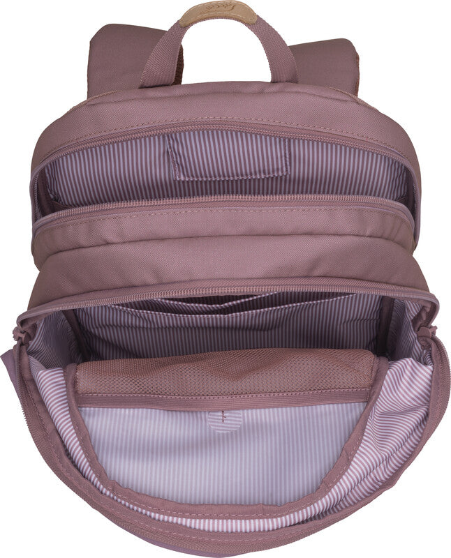 Beckmann Urban Midi Rucksack – Purple Rose – lila – 29,0 × 44,0 × 21,0 cm – recycelte Materialien