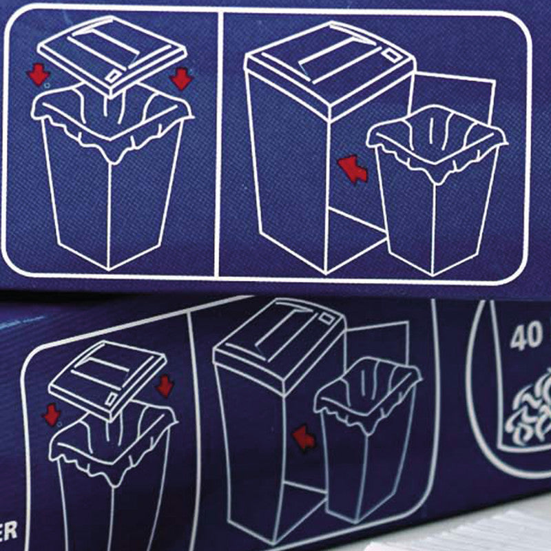 Rexel Aktenvernichtersäcke – 100 Stk., für 115 l, transparent