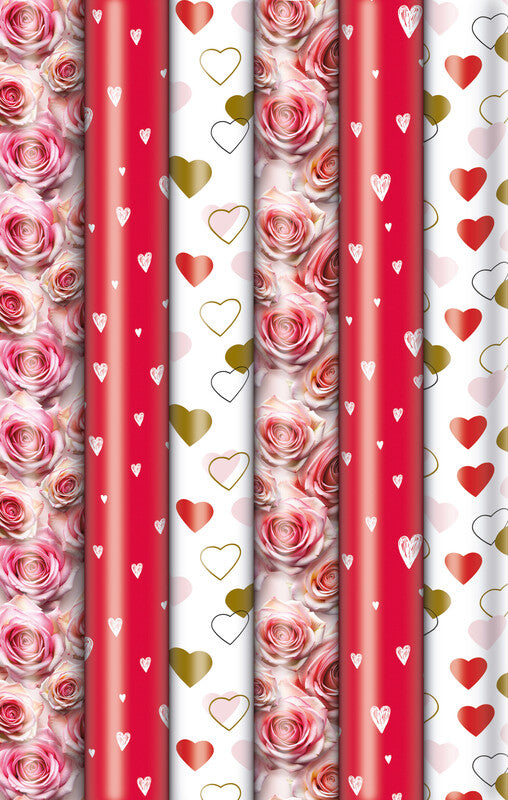 Zoewie Geschenkpapier Everyday For Special Moments – Liebe – gestrichenes Papier, 80 g/m2 – 700 × 2000 mm