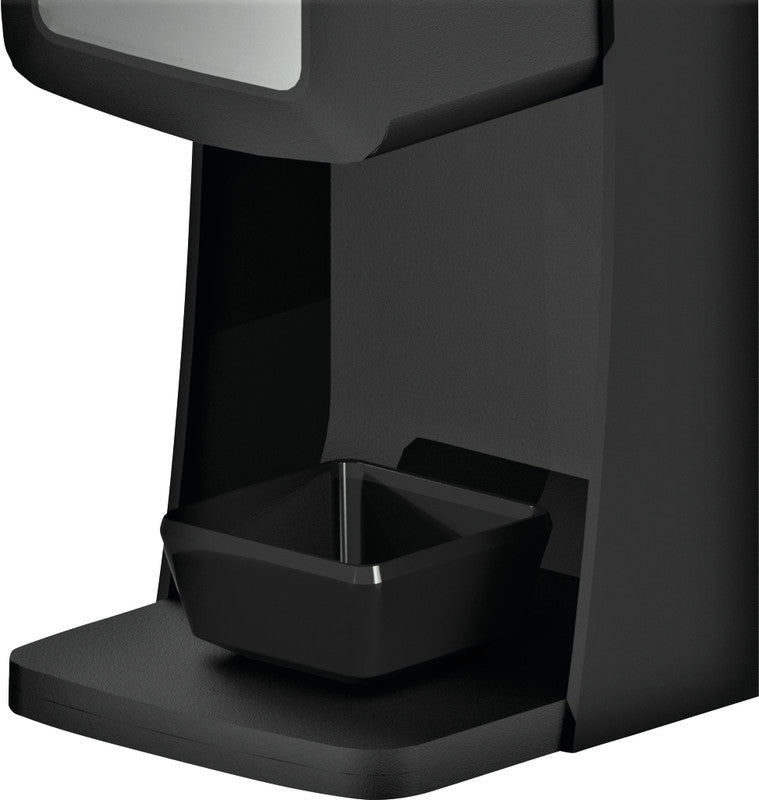 Q-connect Hygiene-Chassis – Spender für Seife und Desinfektionsmittel, Schwarz, B 106 × H 394 × T 106 mm