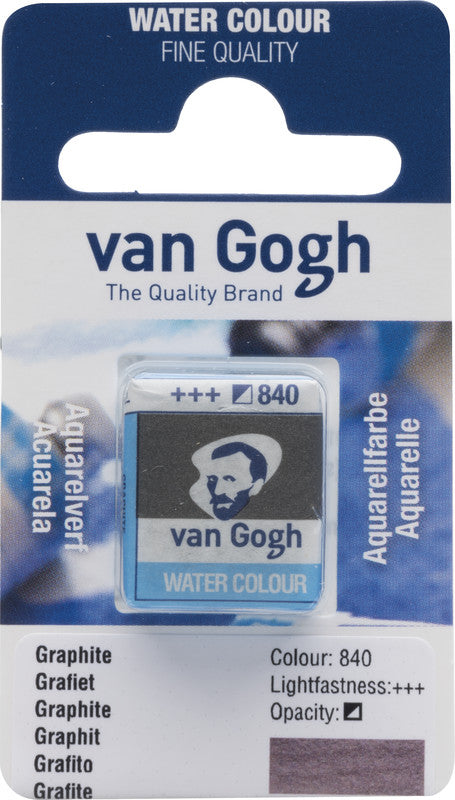 Van Gogh Aquarellfarbe – Graphit Metallic