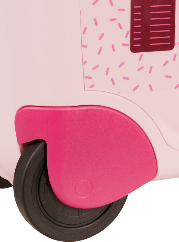 Samsonite Ride-on-Kindertrolley Handgepäck – 30 l, Hartschale, 4 Rollen, Ice Cream Van, 52 × 38 × 21 cm