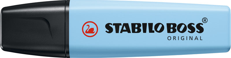 STABILO BOSS Original Textmarker Himmelblau – Keilspitze, 2–5 mm