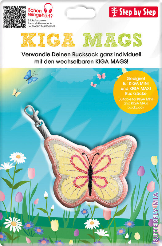 Step by Step Magic Mags Magnet-Applikation – Butterfly Mia – für Mini, Maxi