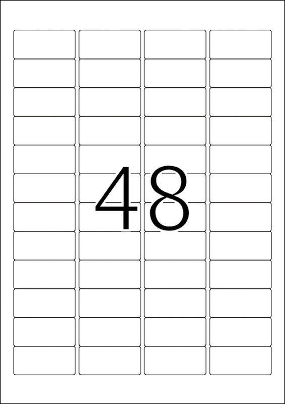 HERMA Druckeretiketten, 46 mm × 21 mm, grün, Papier, wiederablösbar, 960 Etiketten (20 Blatt)