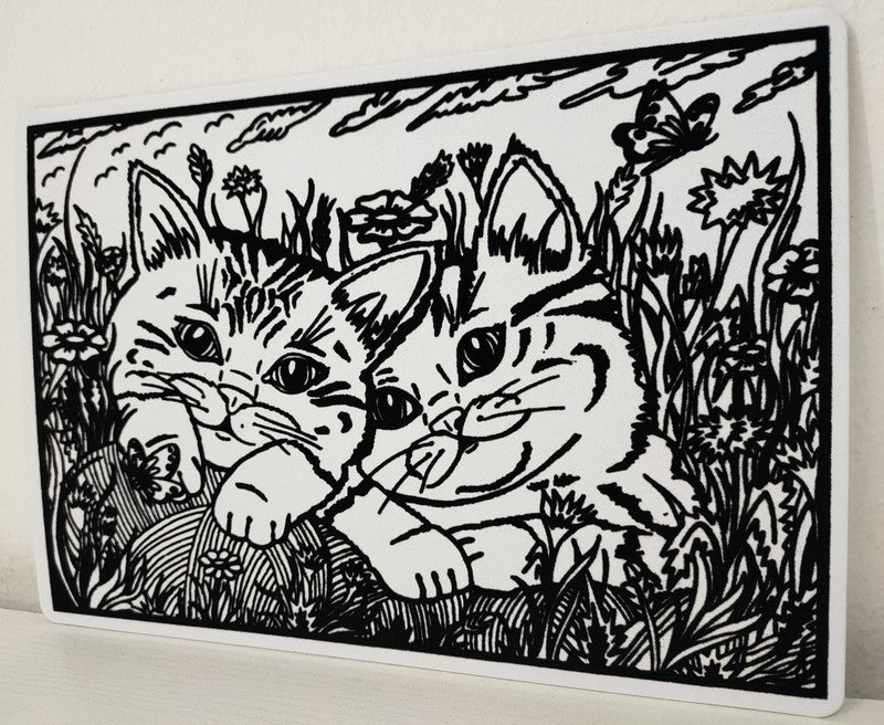 Tataruga Malkarton, Karton, 29,7 × 21 cm, grau