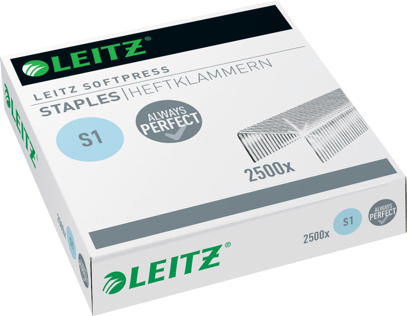Leitz Heftklammern – 6 mm – Metall, silber – 2500 Stk.