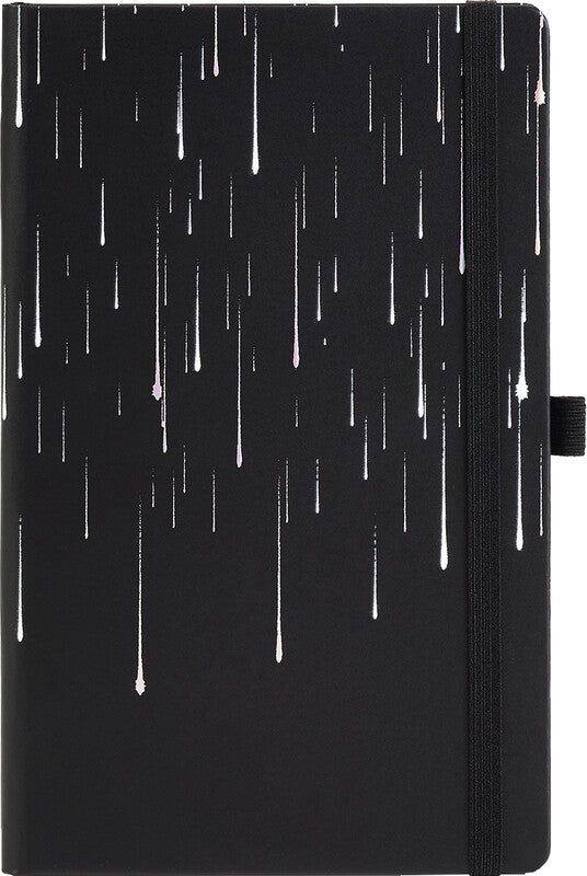 Castelli Notizbuch – A5 – liniert – 192 Seiten – 80 g/m² – gebunden, Gummiband, Stiftschlaufe, mehrfarbig