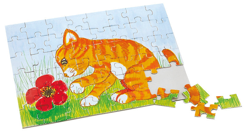 Folia Puzzle – A4 – 48 Teile – Weiss