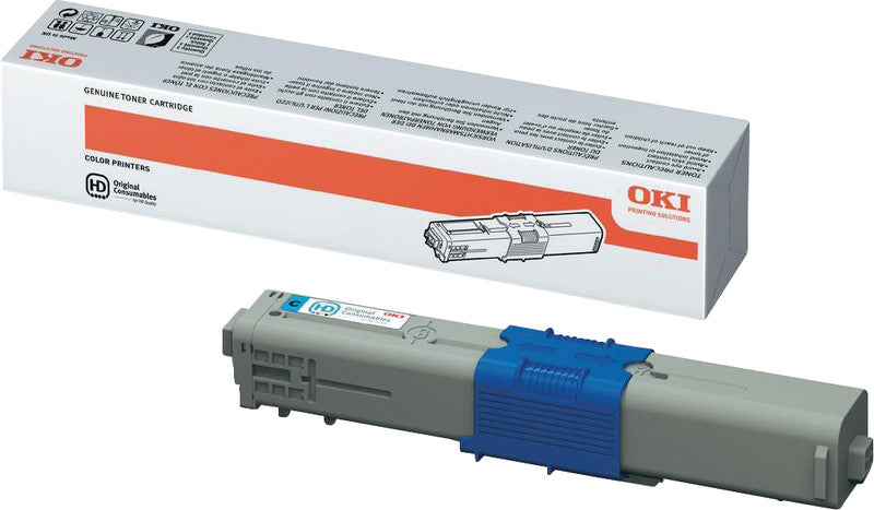 OKI Toner – cyan, 2000 Seiten