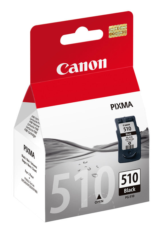Canon Tintenpatrone PG-510BK, Schwarz, 220 Seiten