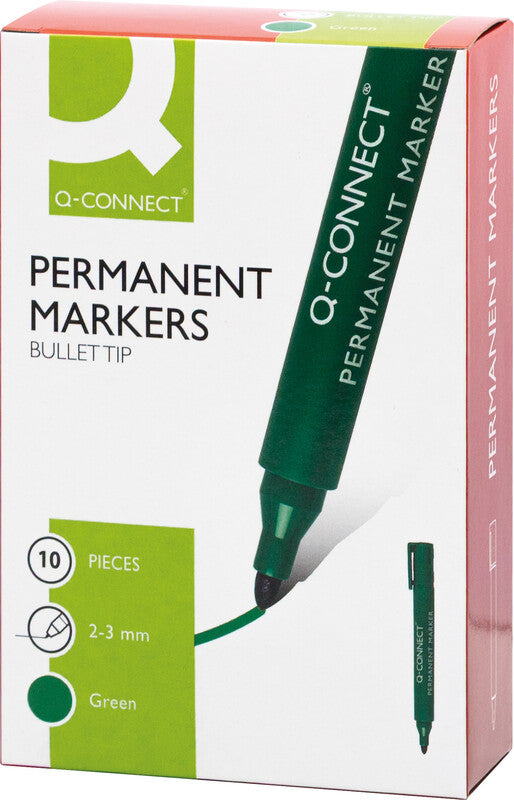 Q-Connect Permanent Marker – grün