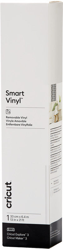 Cricut Vinylfolie matt – weiss – 33 × 640 cm – für CRICUT Maker 3
