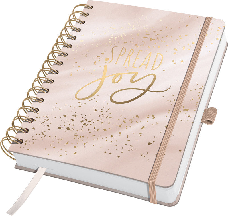 Sigel JOLIE Tagesplaner – undatiert, Spiralbindung, 16,8 × 21,5 cm, Underwater Miracles, FSC