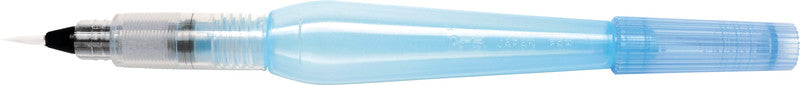 Pentel Wassertankpinsel – Blau, Kunststoff, Nylonspitze, Länge 155 mm, 1er-Pack, befüllbarer Wassertank