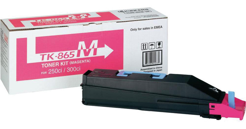 Kyocera – Toner TK-865M – Magenta, 12000 Seiten