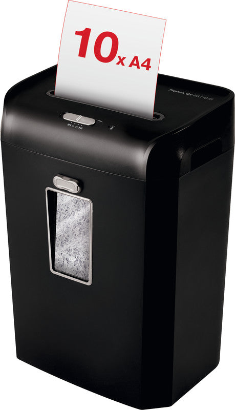Rexel Promax RSX1035 – Aktenvernichter, DIN P-4, Partikelschnitt 4 × 40 mm, 10 Blatt, 35 l