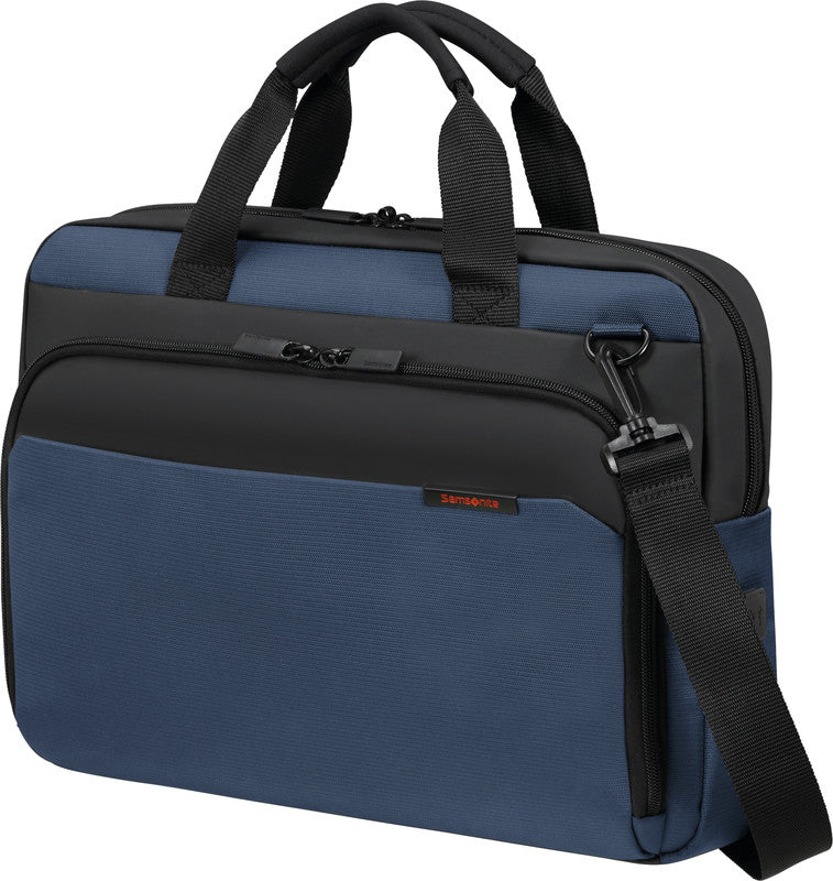 Samsonite Notebook-Tasche – für Notebooks bis 15,6", 12,5 l, Aufsteckfunktion, recyceltes PET (rPET), blau
