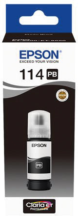 Epson Tintenpatrone 114, Schwarz – für Tintenstrahldrucker/Multifunktionsgeräte