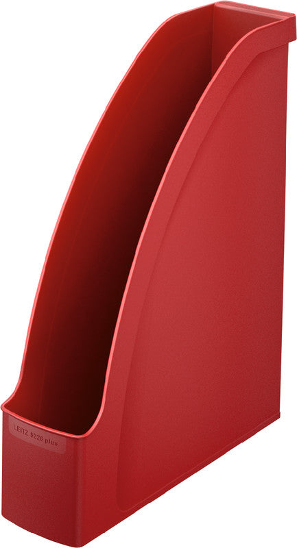 Leitz Stehsammler A4 – mit Griffausschnitt, 78 mm, Rot, Kunststoff (PS)