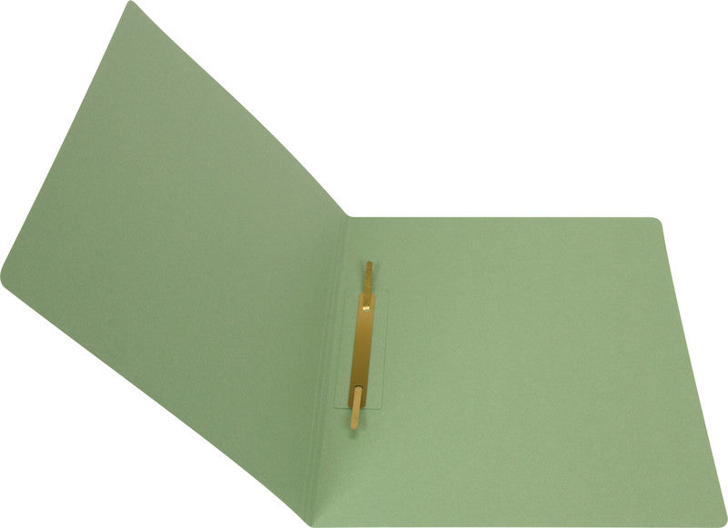 Biella Schnellhefter – A4, Karton, grün, mit Heftzunge, Beschriftungslinien, 240 g/m²