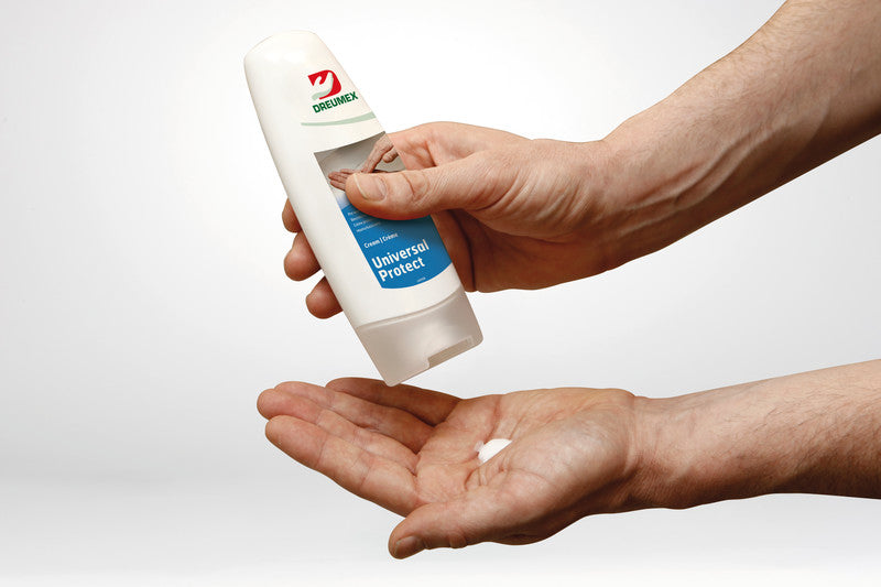 Dreumex Handschutzcreme – weiss, 250 ml, silikonfrei, parfümfrei, farbstofffrei