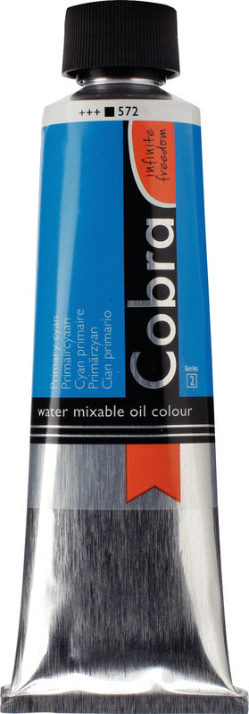 Cobra Ölfarbe – Set – 5 Farben, sortiert, 5 × 20 ml, wasservermalbar