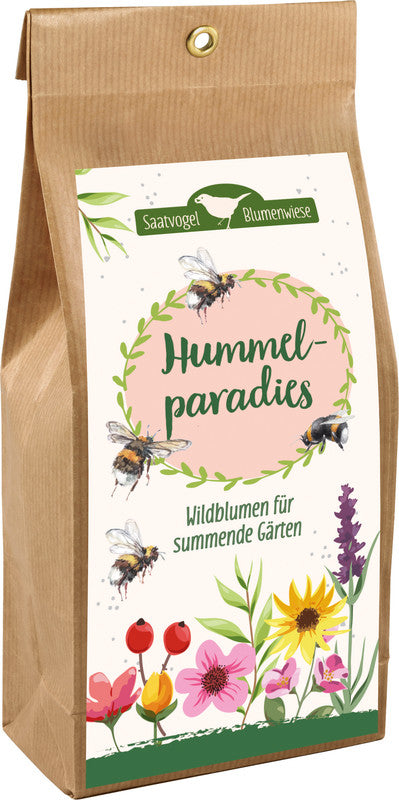 Saatvogel blumenwiese Samenmischung, Hummelparadies, Mehrfarbig
