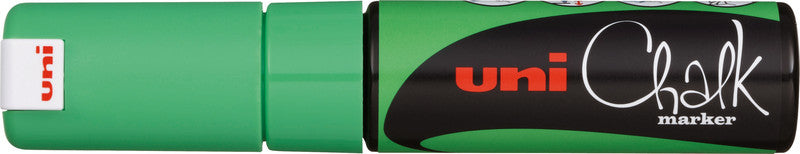 Uni-Ball Kreidemarker – Keilspitze, 8 mm – Grün