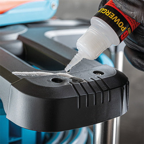 HG Power Glue Klebstoff-Set/Koffer – extra stark, wasserfest, für Haushalt, 5 g + 10 g, −45 bis +115 °C