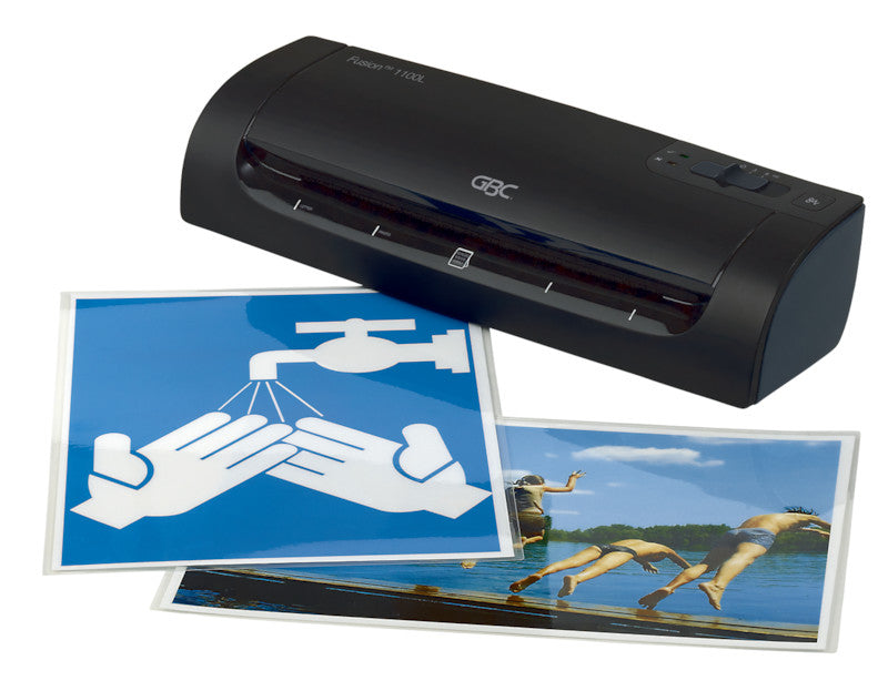 GBC Fusion 1100L Laminiergerät A4 – 2-Rollen, 75–125 µm, Kaltlamination, Aufheizzeit 3 Min., 330 mm/min