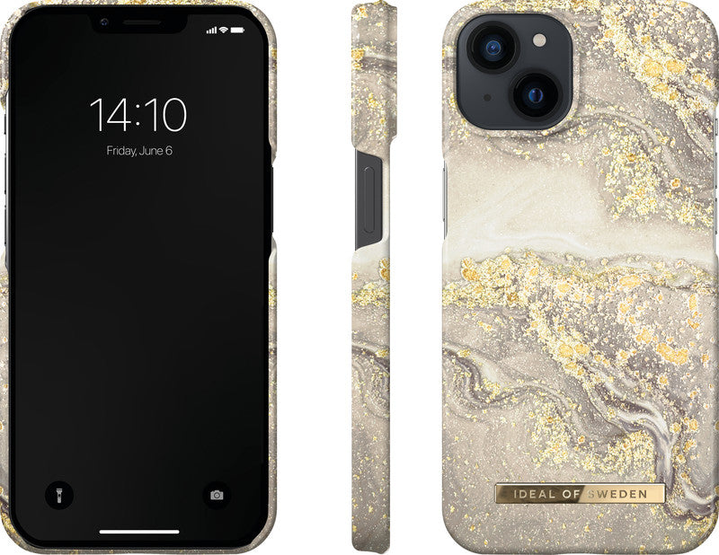 Ideal of Sweden – Backcover – für Apple iPhone 13 – Sparkle Greige Marble – PC