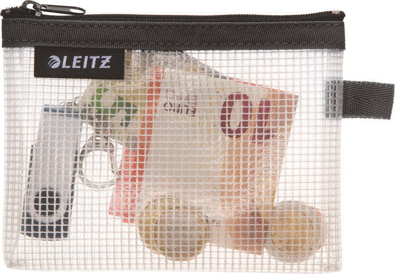 Leitz Reissverschlusstasche – 140×105×10 mm – EVA – Schwarz – 1 Stk.