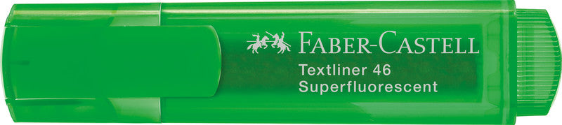 Faber-Castell Textmarker Grün – Keilspitze, 1–5 mm, nachfüllbar