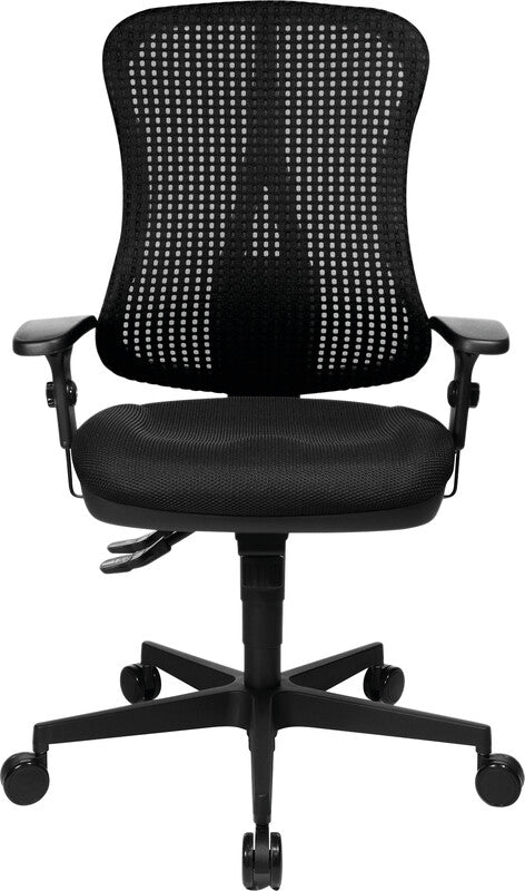 Topstar Bürostuhl Head Point Sy – Sitzhöhe 39–51 cm, 110 kg, schwarz
