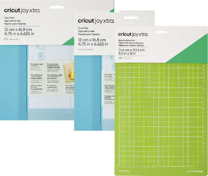 Cricut Schneidematte – für Joy Xtra, 120×168 mm, normal klebend, Blau